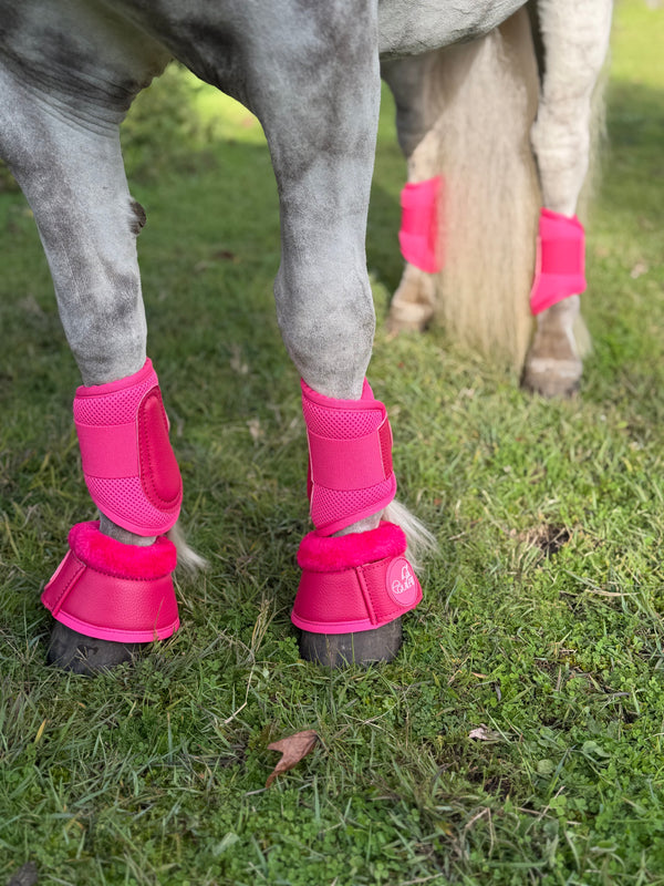 Shetland Airflow Hot Pink Brushing Boots