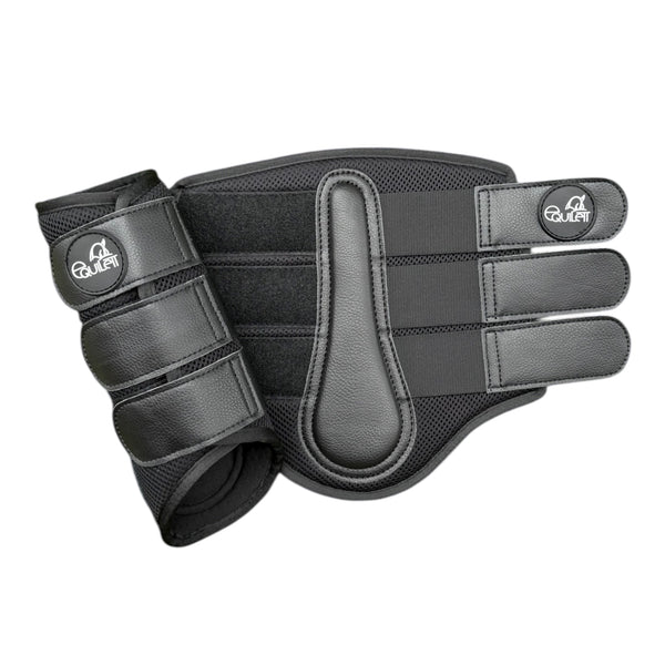 Airflow Black Mesh Brushing Boots