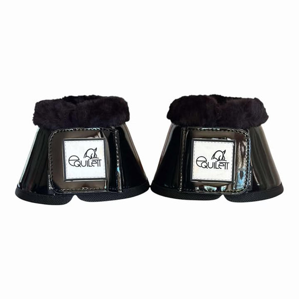 Black Patent Bell Boots