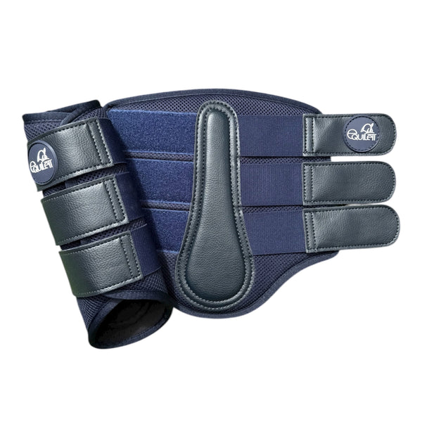 Airflow Navy Mesh Brushing Boots