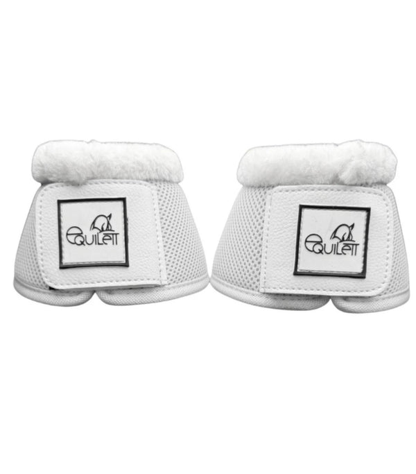 White Mesh Bell Boots