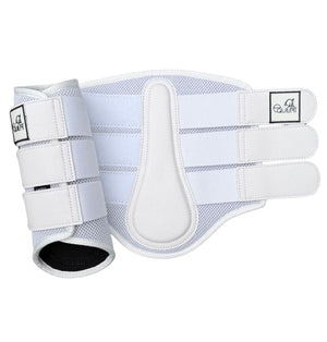Airflow White Mesh Brushing Boots