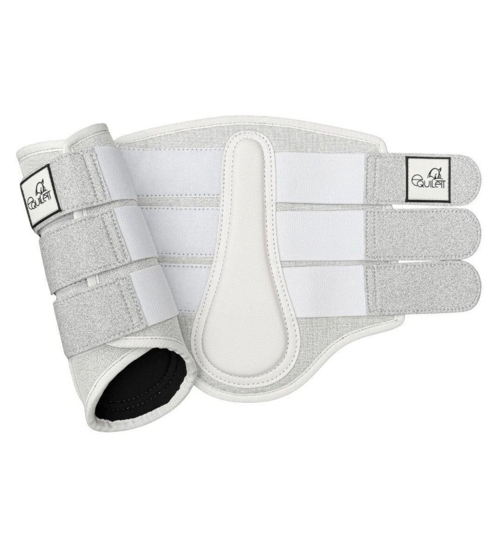 Airflow White Glitter Mesh Brushing Boots