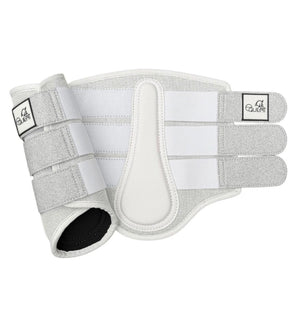 Airflow White Glitter Mesh Brushing Boots