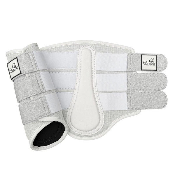 Airflow White Glitter Mesh Brushing Boots