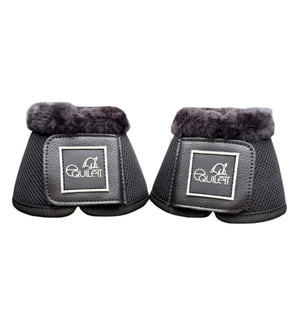 Black Mesh Bell Boots