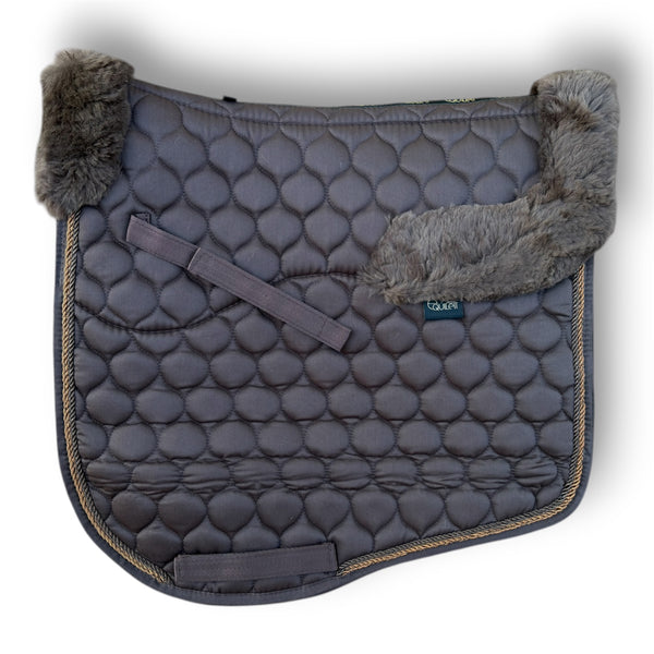 Brown Merino Sheepskin Saddle Pad
