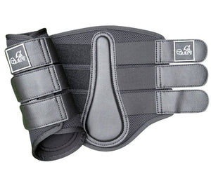 Airflow Black Mesh Brushing Boots