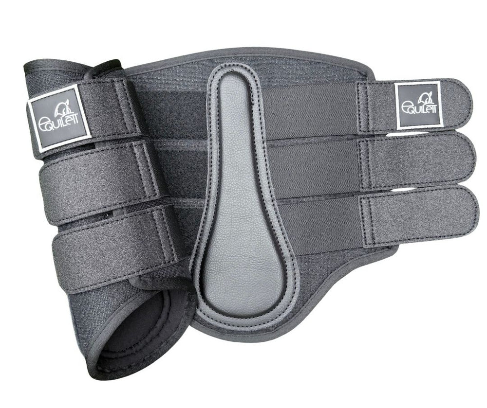 Airflow Black Glitter Mesh Brushing Boots