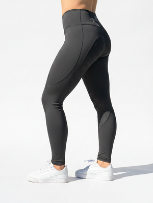 Black Leggings - White Studio Background