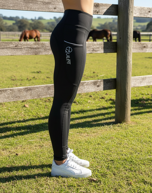 Equilett Riding Tights – Outdoor Equestrian Setting